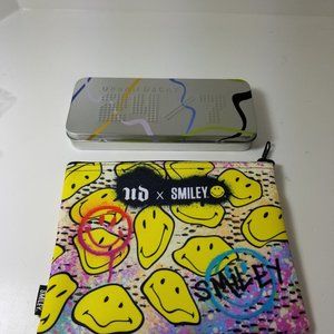 Urban decay makeup bag and make up Tin box holder with padding.